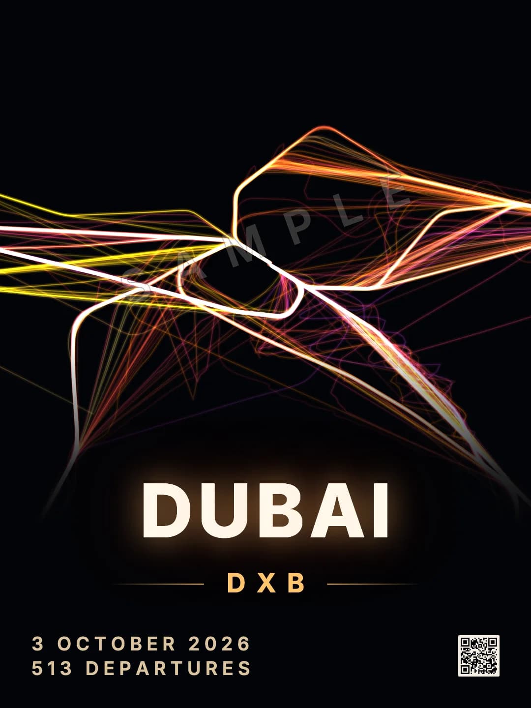 Dubai (DXB): every departure on 3 Oct 2026